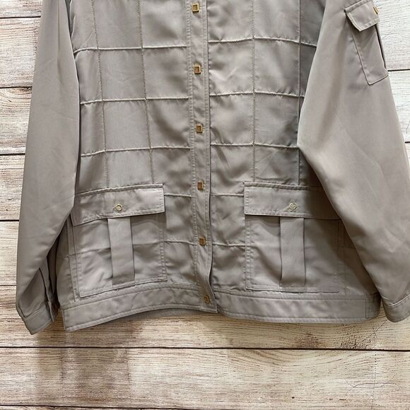 VINTAGE MURELI PATCHWORK SHIRT IN TAN - Picture 3 of 10